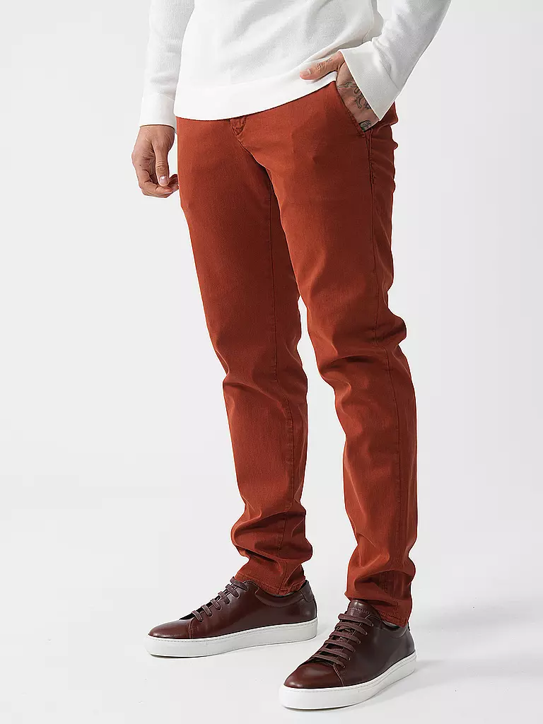 MAC | Chino DRIVER | dunkelrot