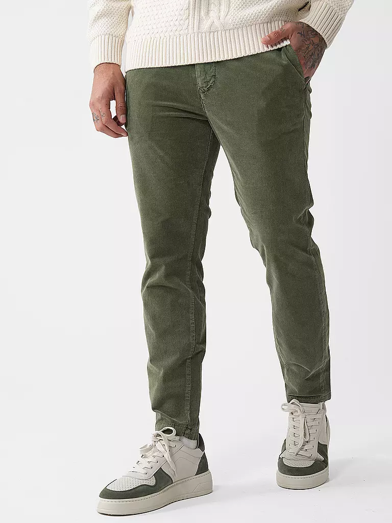 MAC | Cordhose Tapered Fit GRIFFIN  | olive