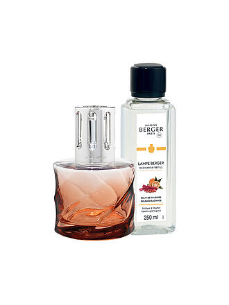 MAISON BERGER PARIS | Set Flacon Spirale Rose 250ml Eclat de Rhubarb