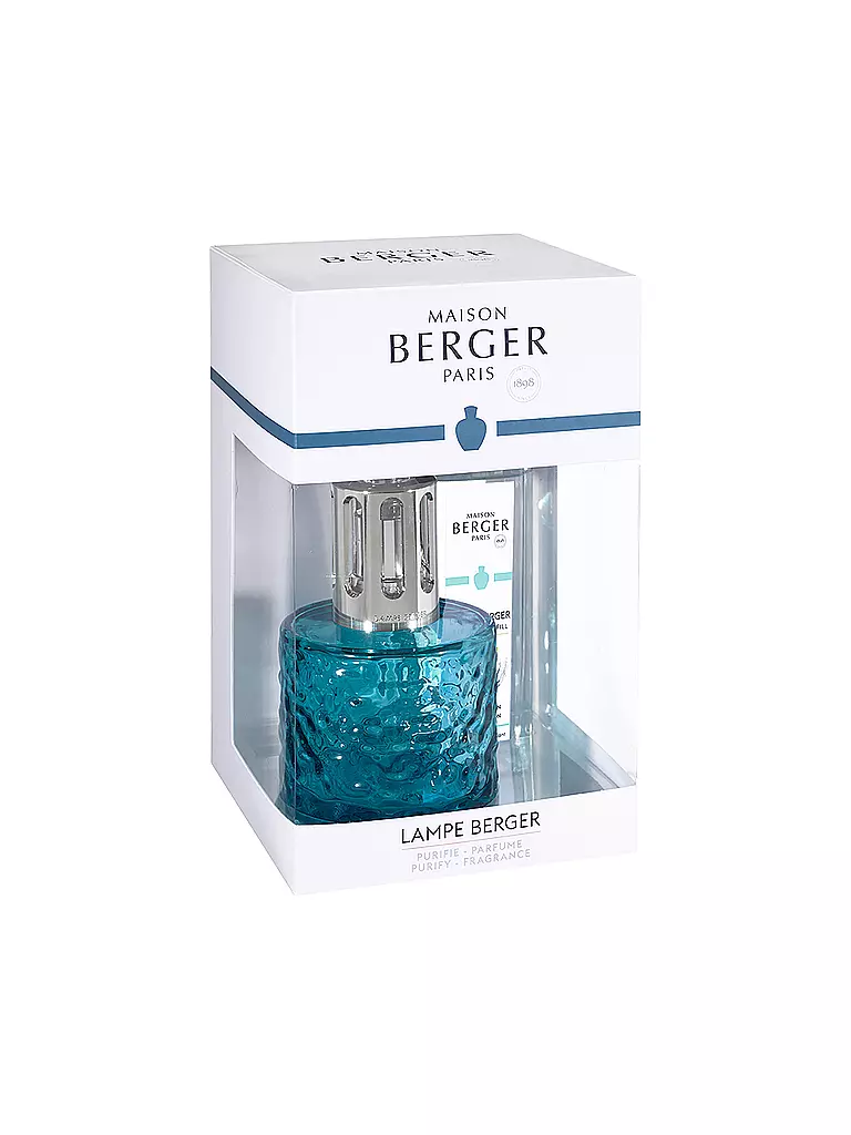 MAISON BERGER PARIS | Lampe Berger Set MIRAGE BLEUE +250ml Blue Seduticati | grau