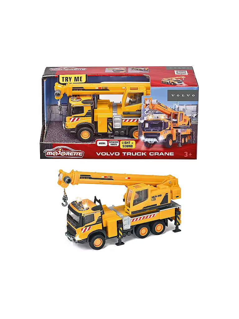 MAJORETTE | Volvo Truck Crane | keine Farbe