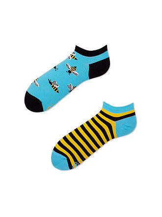 MANY MORNINGS | Damen Sneaker Socken BEE BEE gelb