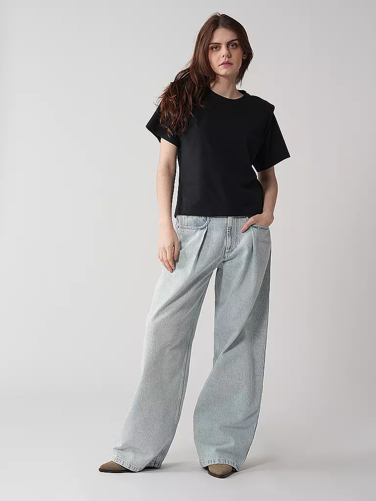 MARANT ETOILE | Jeans Wide Leg RACHELLE | hellblau