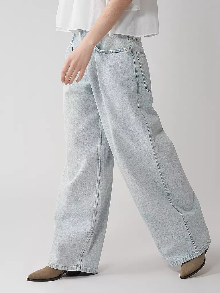 MARANT ETOILE | Jeans Wide Leg RACHELLE | hellblau