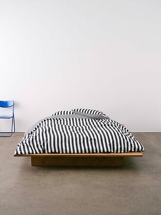 MARC O'POLO HOME | Satin Bettwäsche CLASSIC STRIPE 70x90cm/140x200cm Navy 