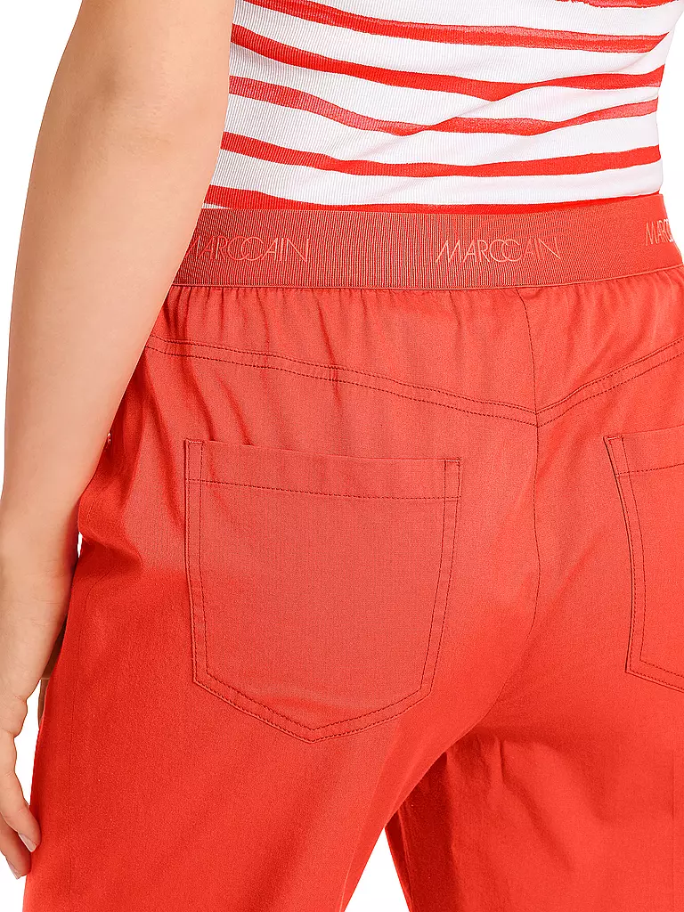 MARC CAIN  | Hose Slim Fit FATSA | rot