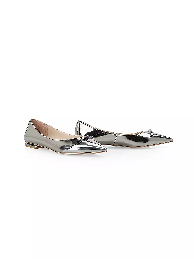 MARC CAIN | Ballerinas | silber