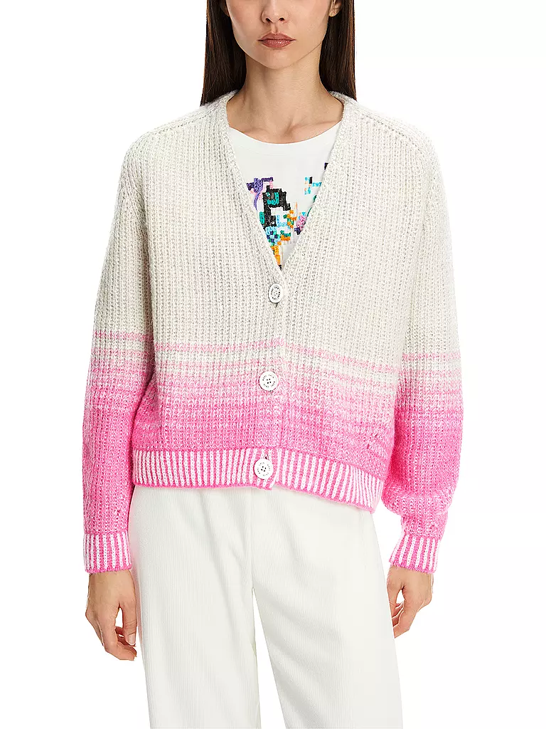 MARC CAIN | Cardigan | grau