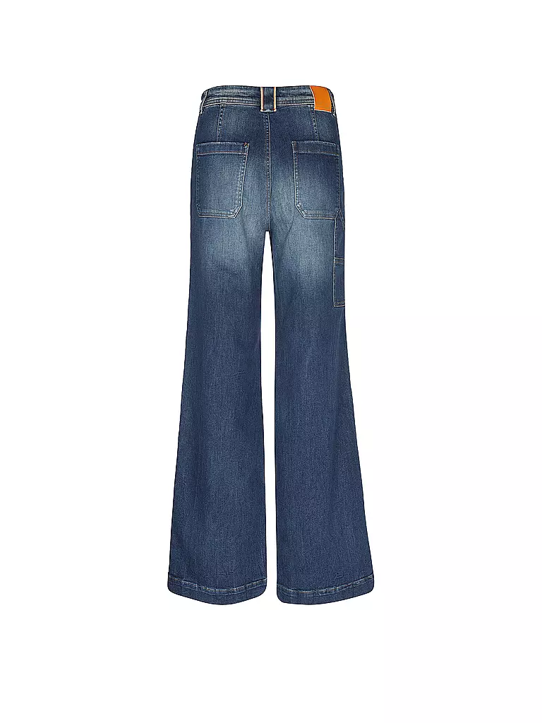 MARC CAIN | Jeans Wide Leg WIGAN | blau