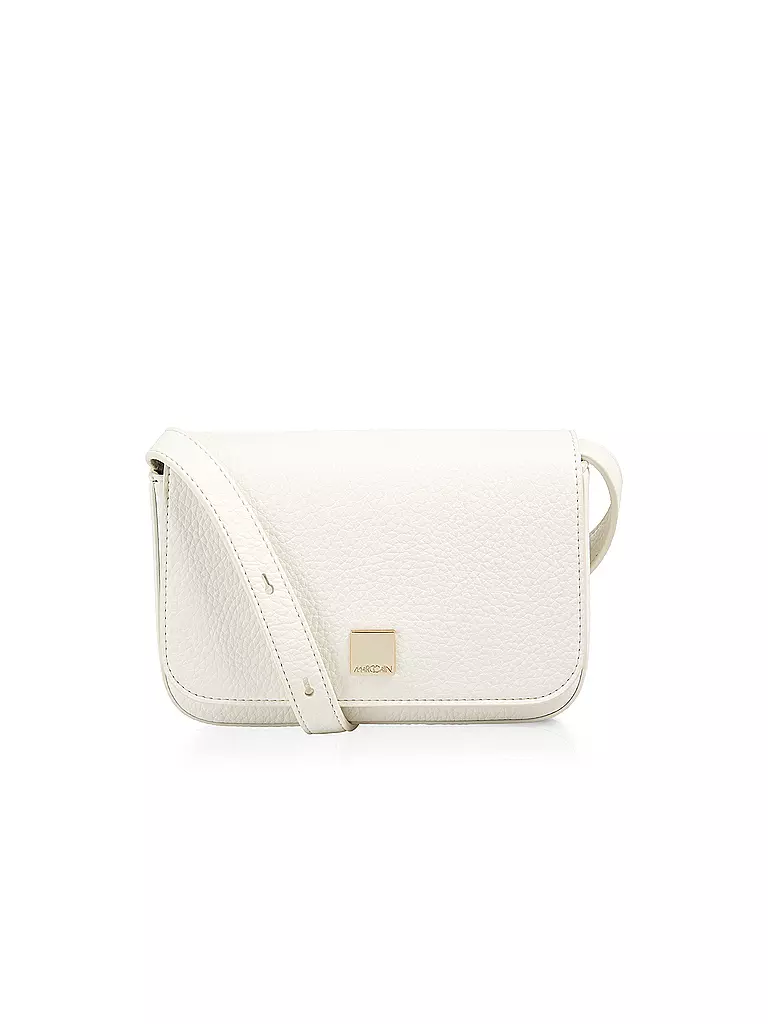 MARC CAIN | Ledertasche - Umhängetasche | creme