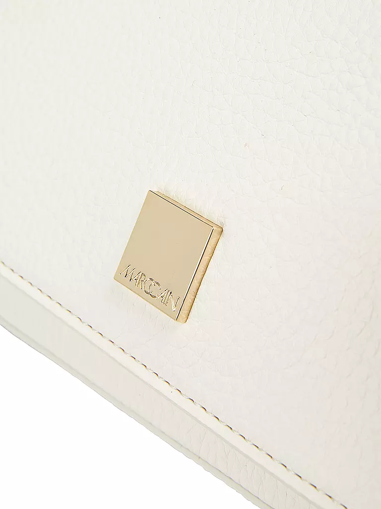 MARC CAIN | Ledertasche - Umhängetasche | creme