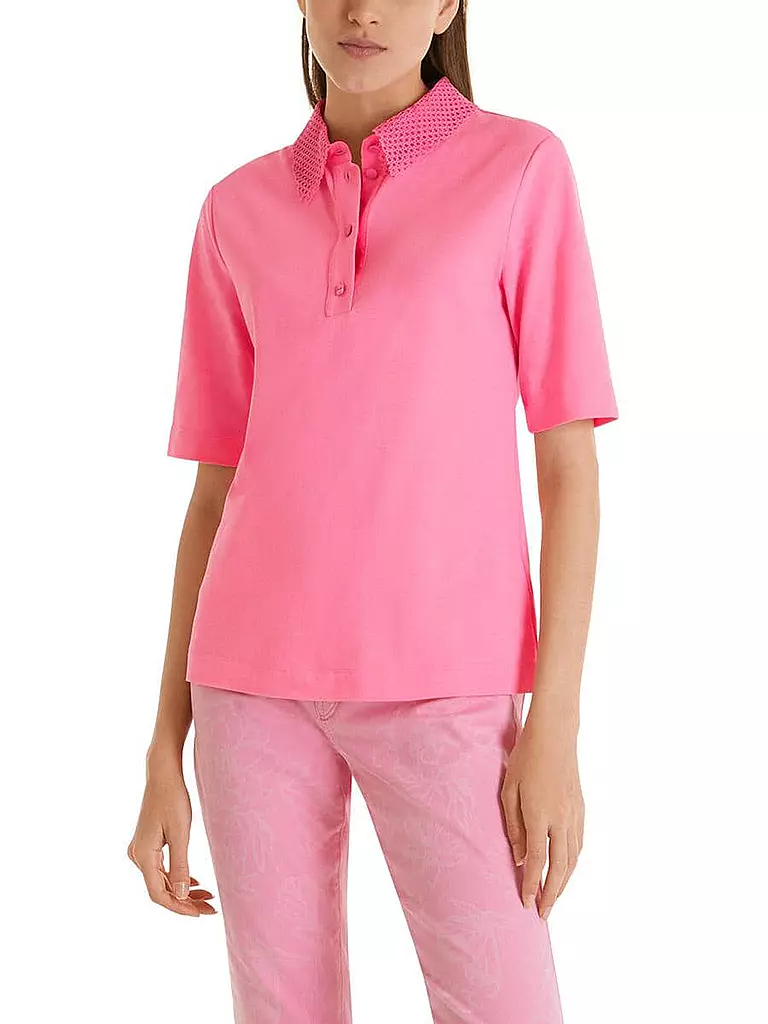 MARC CAIN | Poloshirt | rosa