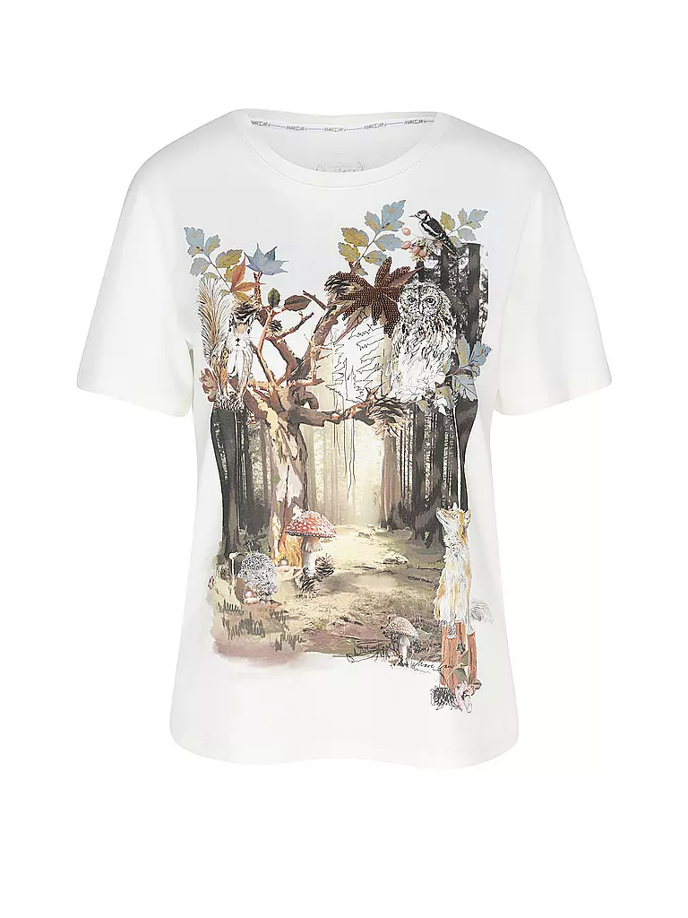 MARC CAIN | T-Shirt  | weiss