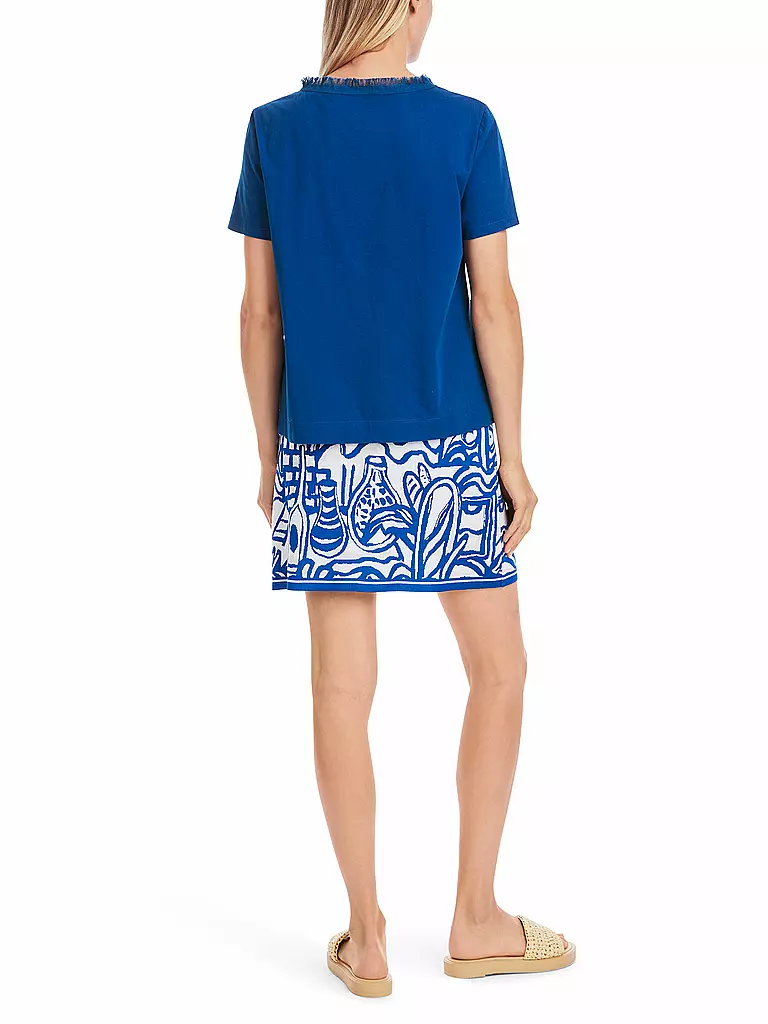 MARC CAIN | T-Shirt  | blau