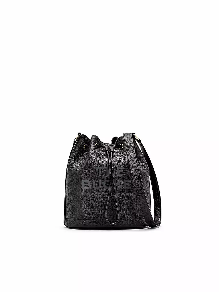 MARC JACOBS | Ledertasche - Bucket Bag THE SHOULDER BUCKET | schwarz