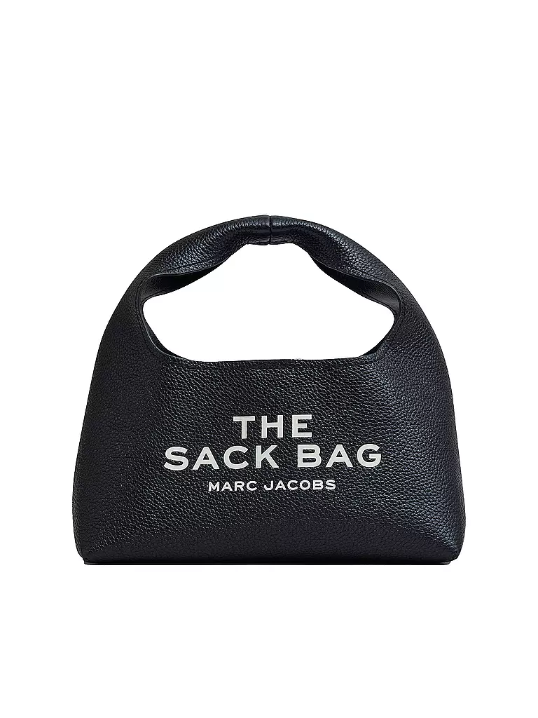 MARC JACOBS | Ledertasche - Henkeltasche THE MINI SACK  | schwarz