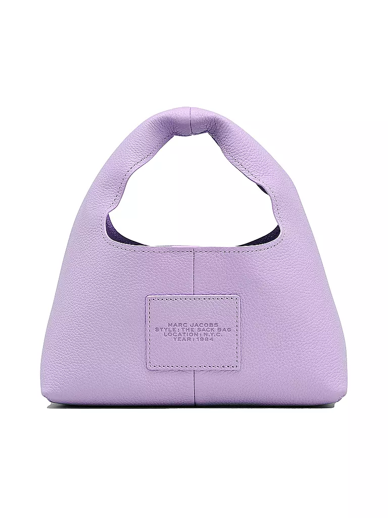 MARC JACOBS | Ledertasche - Henkeltasche THE MINI SACK | pink