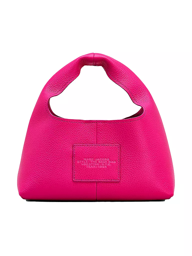 MARC JACOBS | Ledertasche - Henkeltasche THE MINI SACK | lila