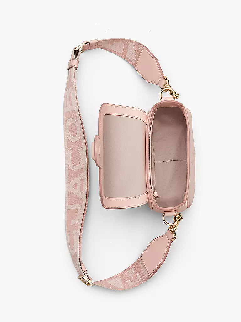 MARC JACOBS | Ledertasche - Mini Bag THE SMALL SADDLE BAG | rosa