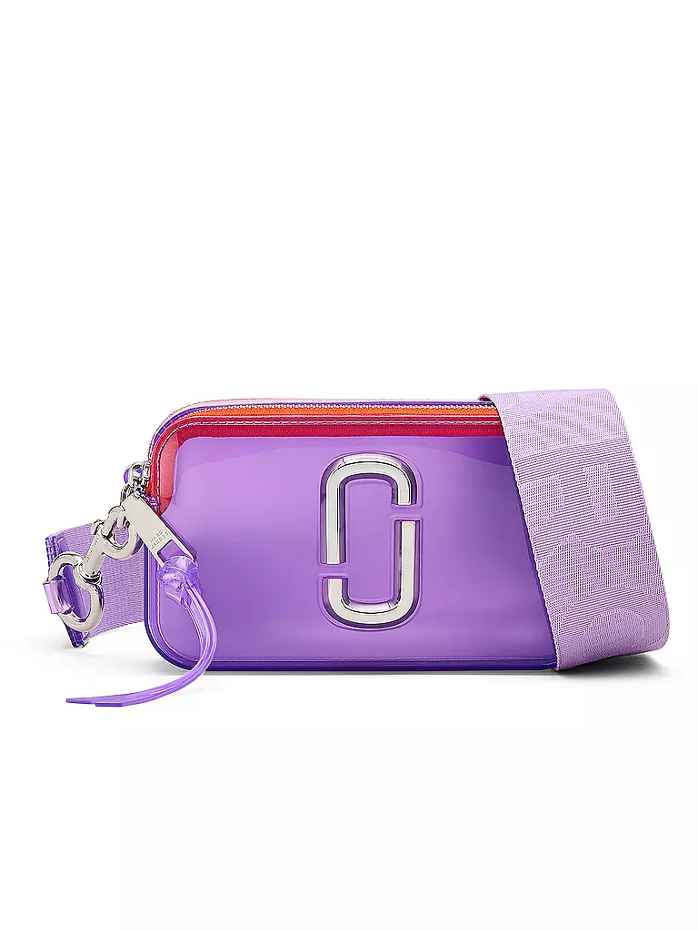 MARC JACOBS | Ledertasche - Mini Bag THE SNAPSHOT  | lila