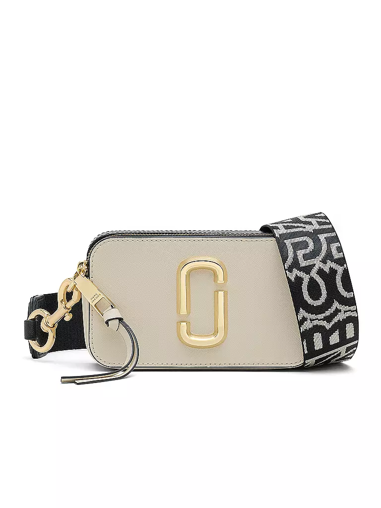 MARC JACOBS | Ledertasche - Mini Bag THE SNAPSHOT | weiss