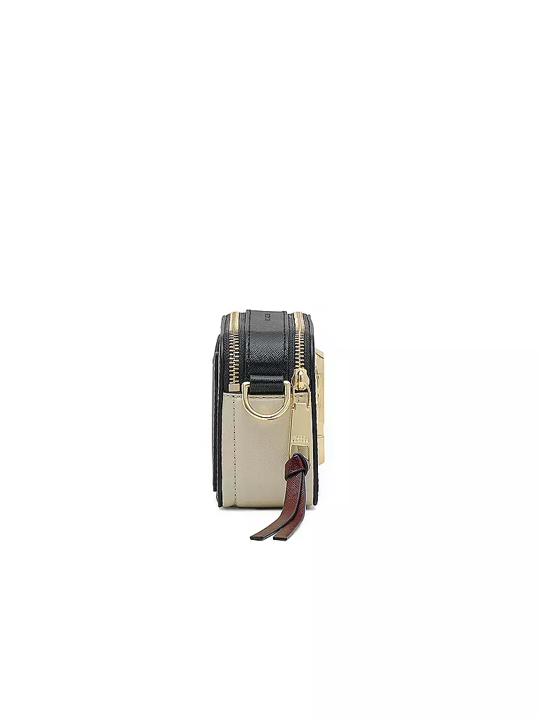 MARC JACOBS | Ledertasche - Mini Bag THE SNAPSHOT | grau