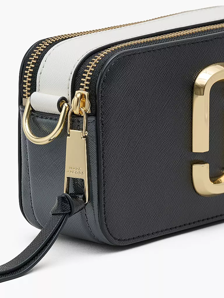 MARC JACOBS | Ledertasche - Mini Bag THE SNAPSHOT | schwarz