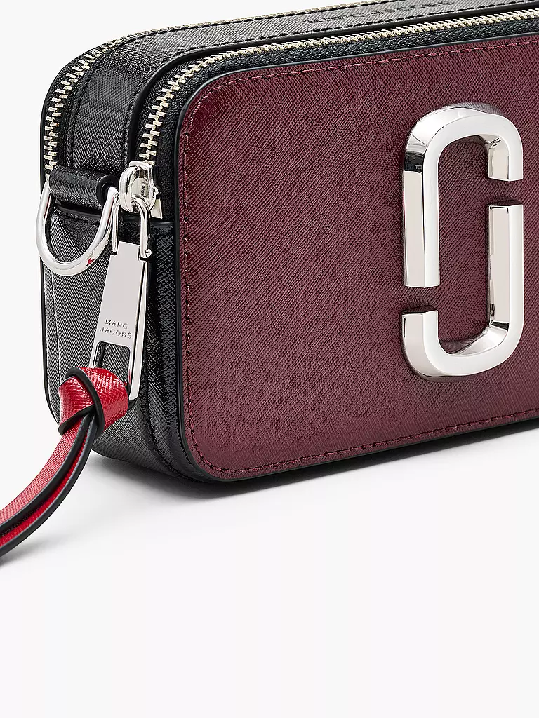 MARC JACOBS | Ledertasche - Mini Bag THE SNAPSHOT | schwarz