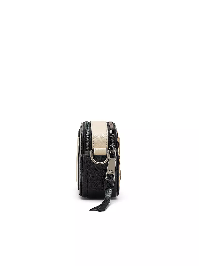 MARC JACOBS | Ledertasche - Mini Bag THE SNAPSHOT | schwarz