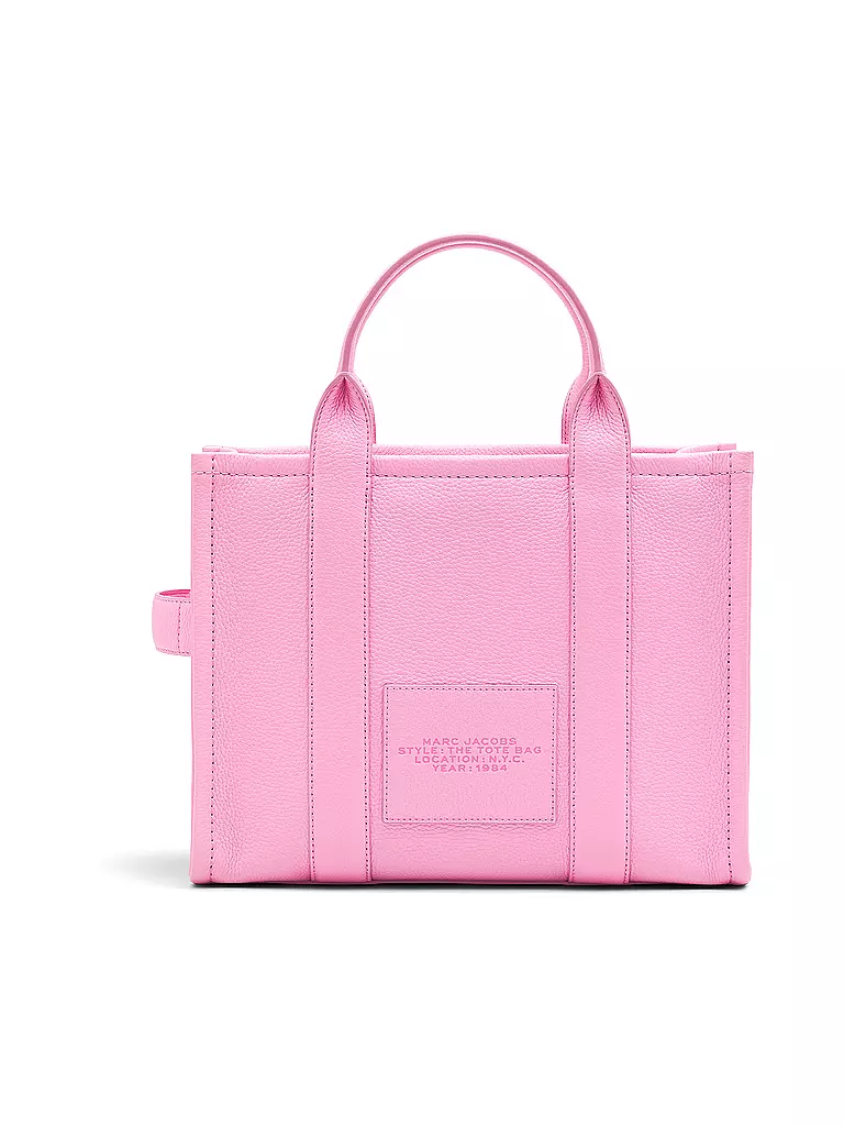 MARC JACOBS | Ledertasche - Tote Bag THE MEDIUM TOTE LEATHER | rosa