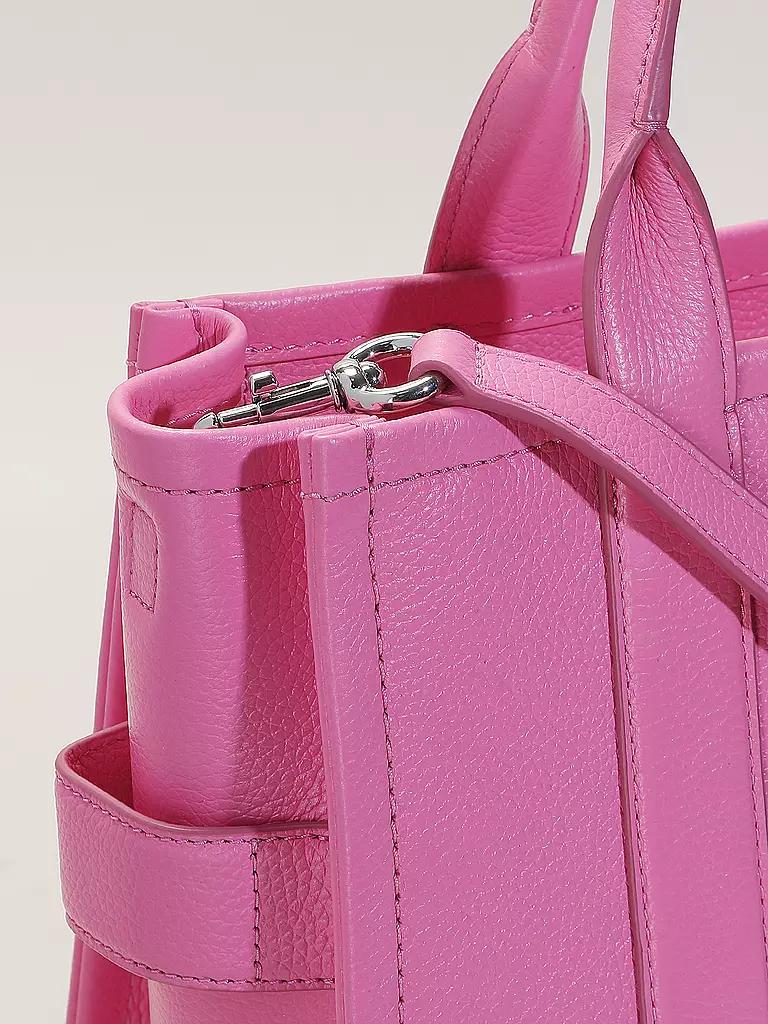 MARC JACOBS | Ledertasche - Tote Bag THE MEDIUM TOTE LEATHER | pink