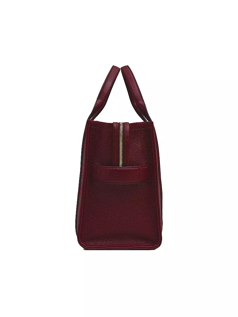 MARC JACOBS | Ledertasche - Tote Bag THE MEDIUM TOTE LEATHER | dunkelrot