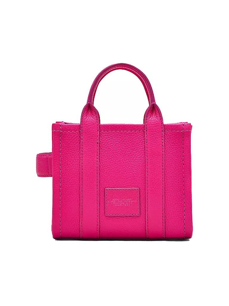 MARC JACOBS | Ledertasche - Tote Bag THE MINI TOTE | pink