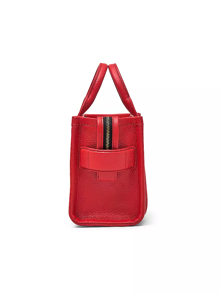 MARC JACOBS | Ledertasche - Tote Bag THE MINI TOTE | rot