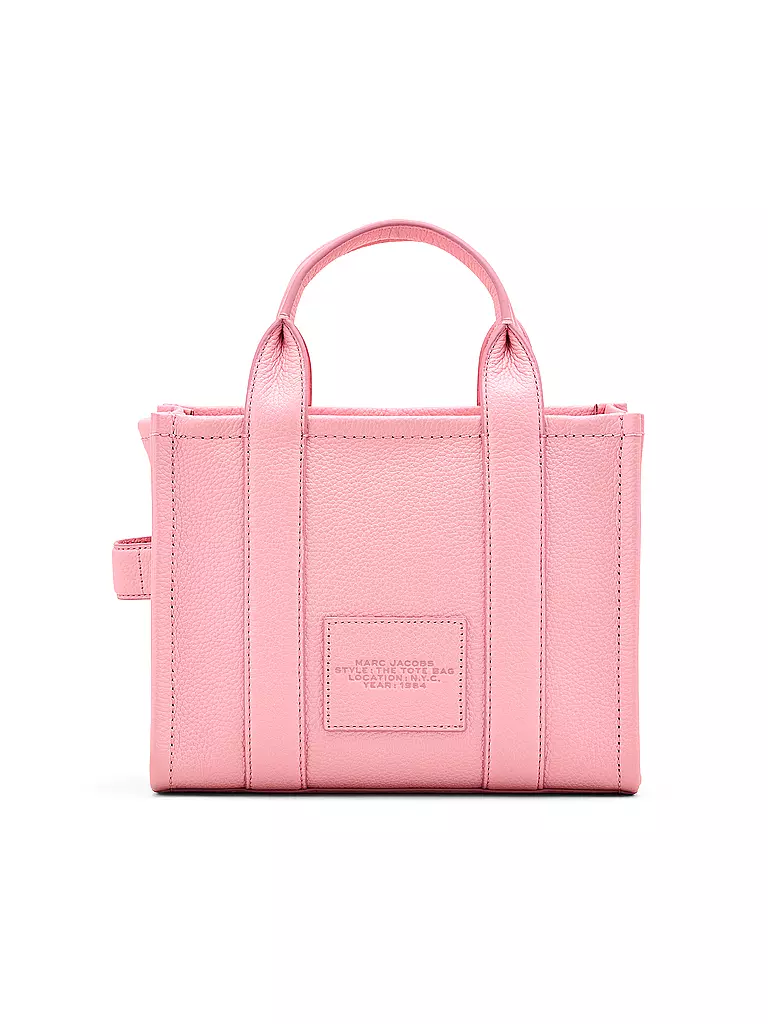 MARC JACOBS | Ledertasche - Tote Bag THE SMALL TOTE LEATHER | pink