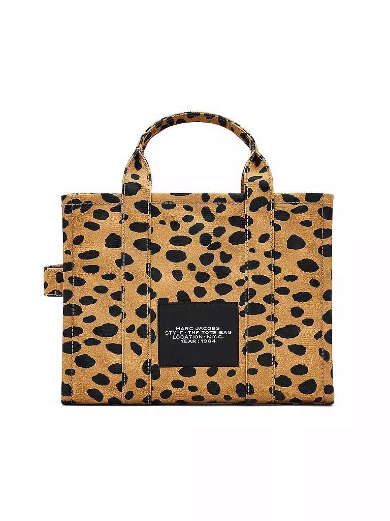 MARC JACOBS | Tasche - Tote Bag THE MEDIUM TOTE CANVAS LEO | schwarz