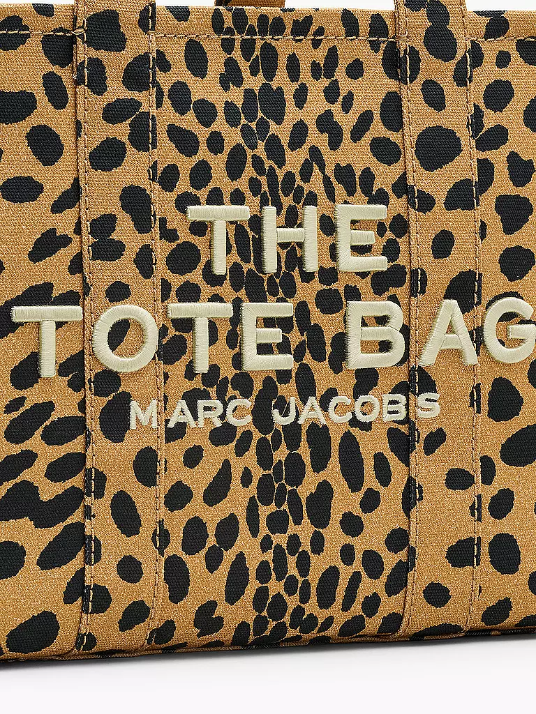 MARC JACOBS | Tasche - Tote Bag THE MEDIUM TOTE CANVAS LEO | schwarz