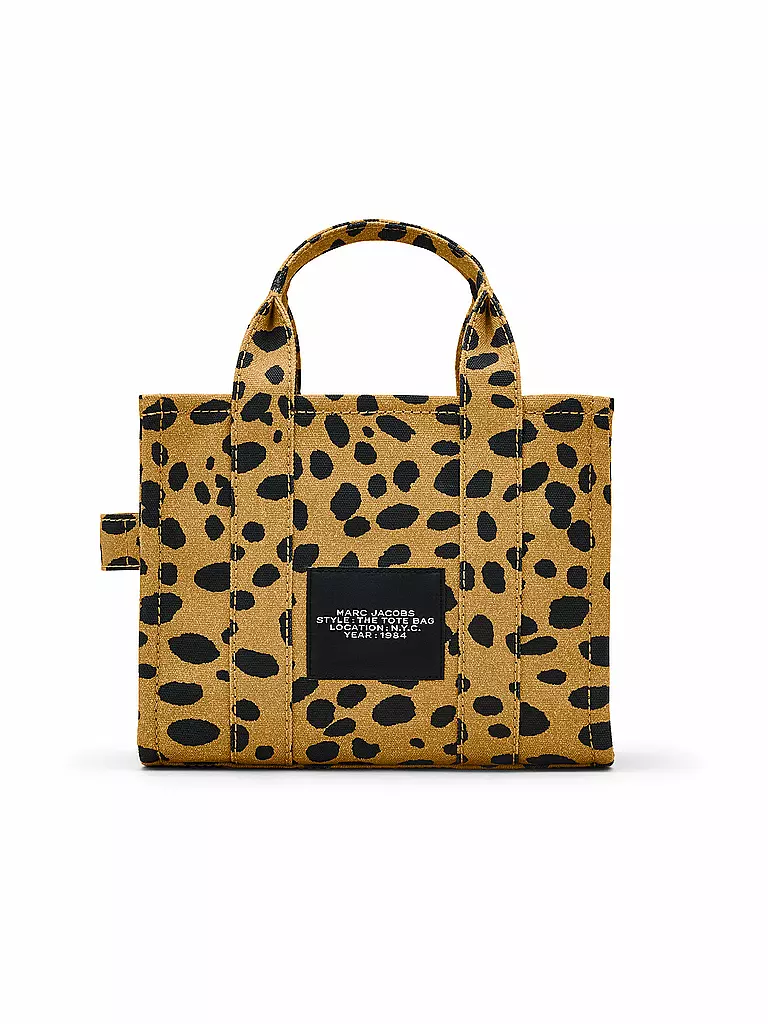 MARC JACOBS | Tasche - Tote Bag THE SMALL TOTE CANVAS LEO | schwarz