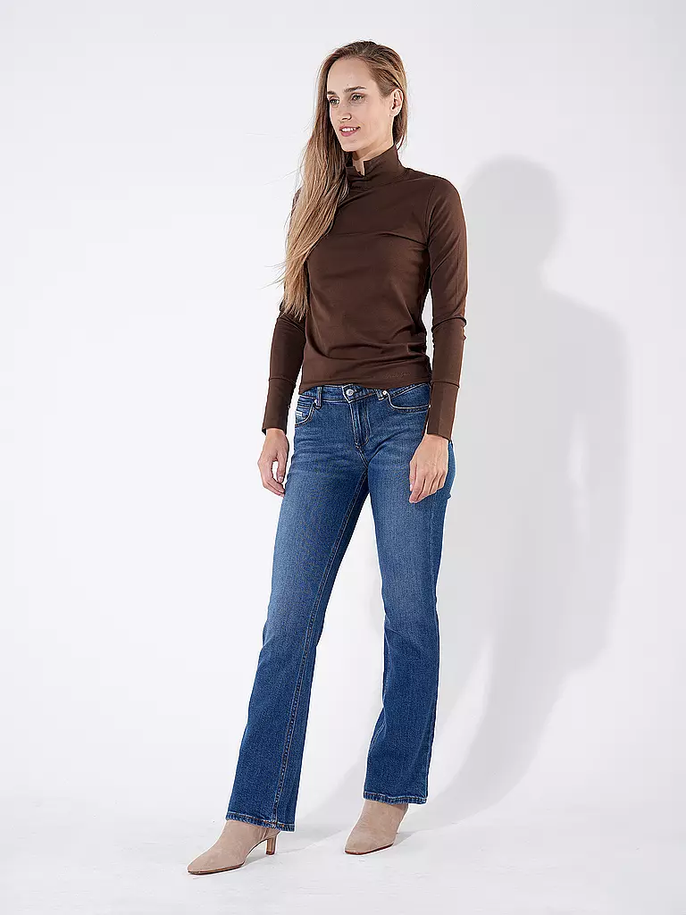 MARC O' POLO DENIM | Jeans Flared Fit | dunkelblau