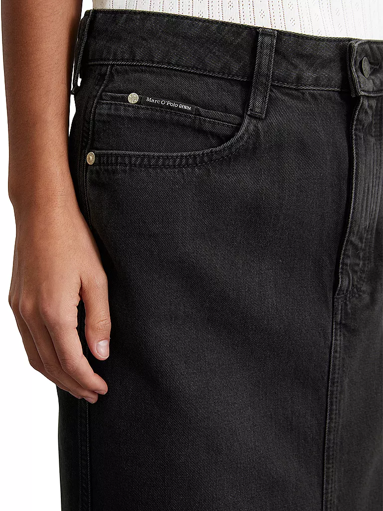 MARC O' POLO DENIM | Jeansrock | schwarz