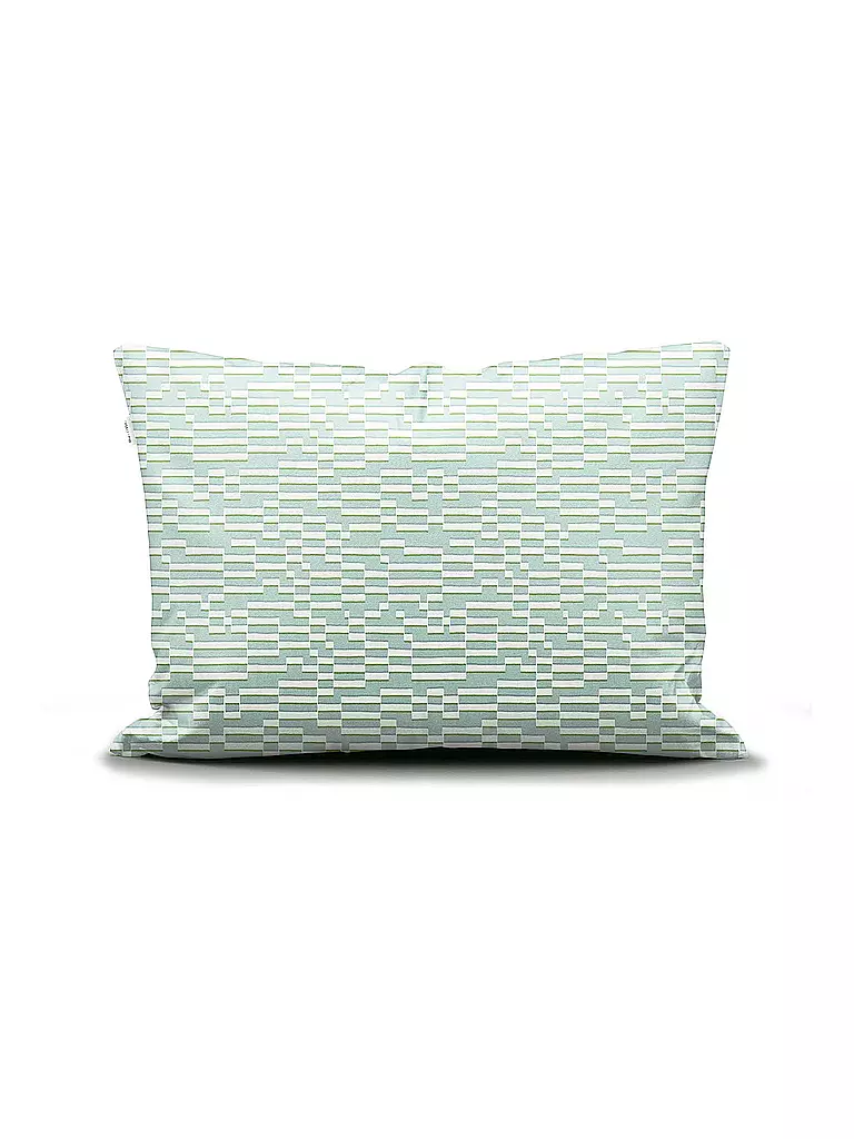 MARC O'POLO HOME | Satin-Bettwäsche HARPA 70x90cm/140x200cm Blue Haza | mint