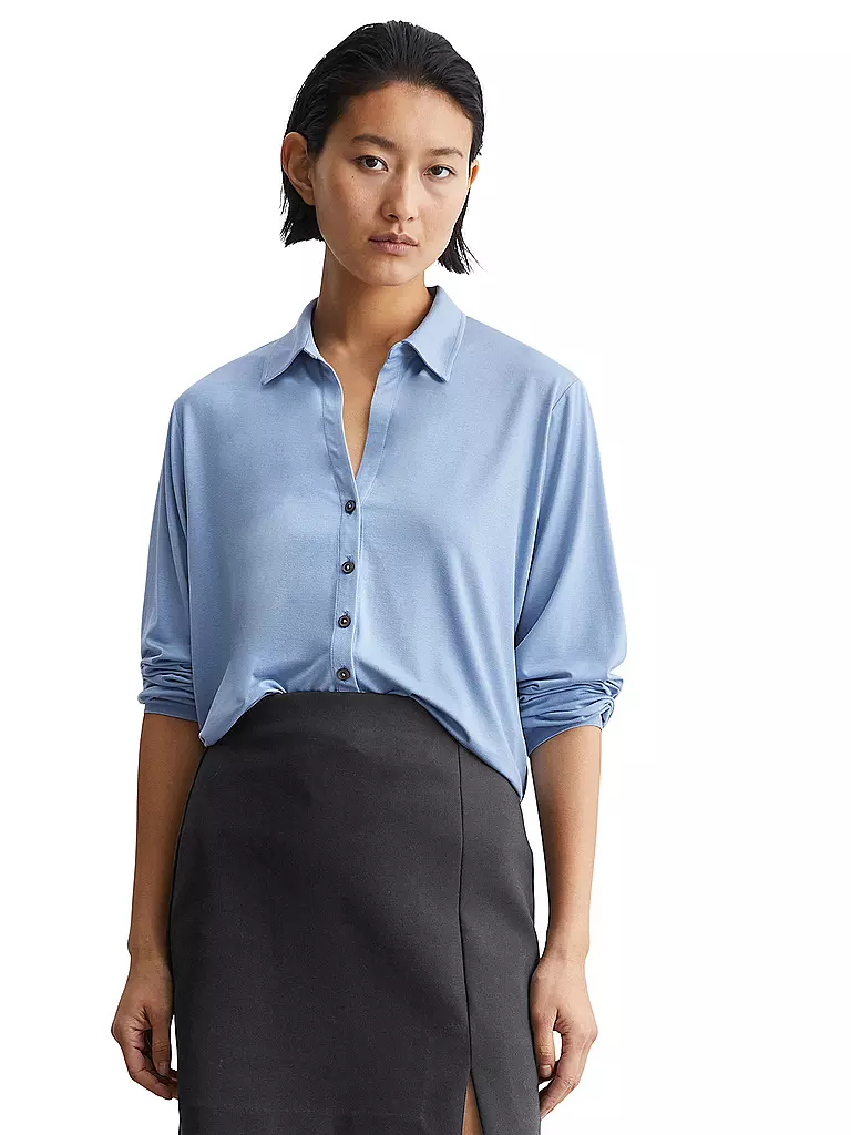 MARC O'POLO | Bluse | hellblau