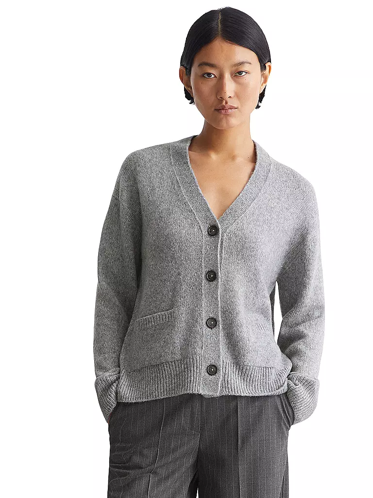 MARC O'POLO | Cardigan | grau