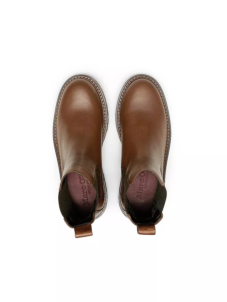 MARC O'POLO | Chelsea Boots | braun