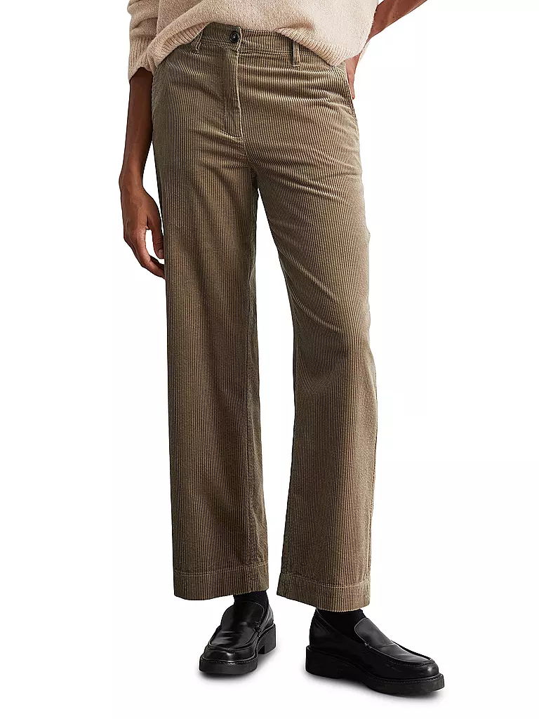 MARC O'POLO | Cordhose 7/8 | braun