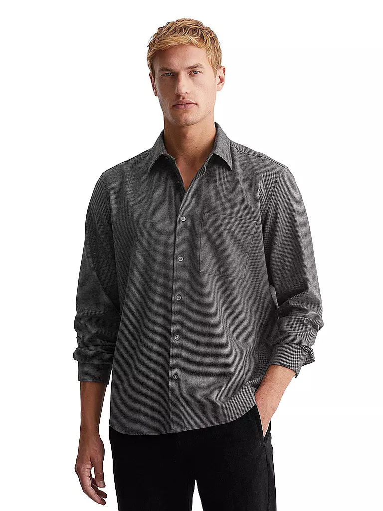 MARC O'POLO | Hemd Regular Fit  | grau