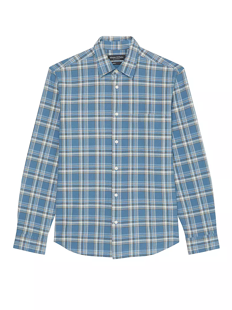 MARC O'POLO | Hemd Regular Fit | blau