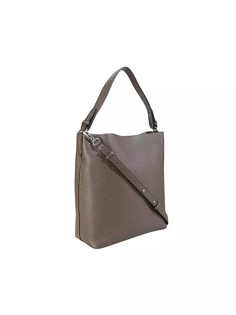 MARC O'POLO | Ledertasche - Hobo Bag Medium | braun