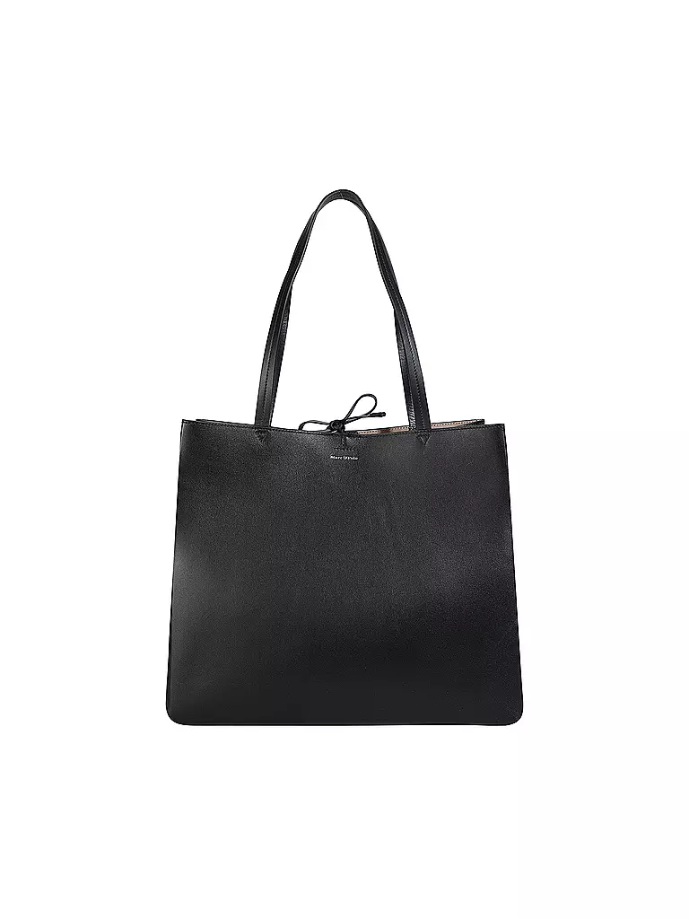 MARC O'POLO | Ledertasche - Shopper Large | schwarz