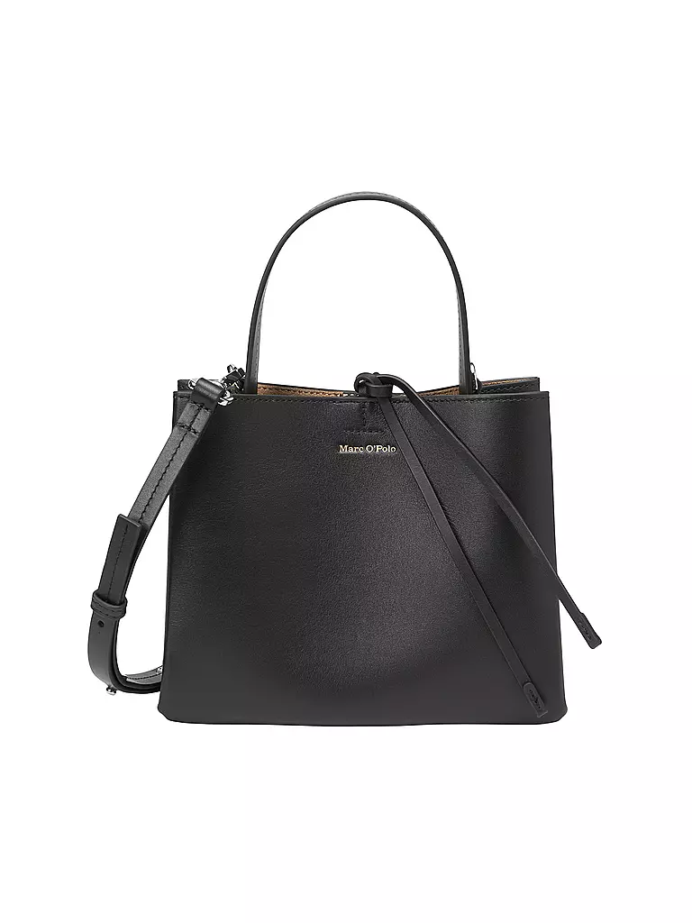 MARC O'POLO | Ledertasche - Umhängetasche Small | schwarz